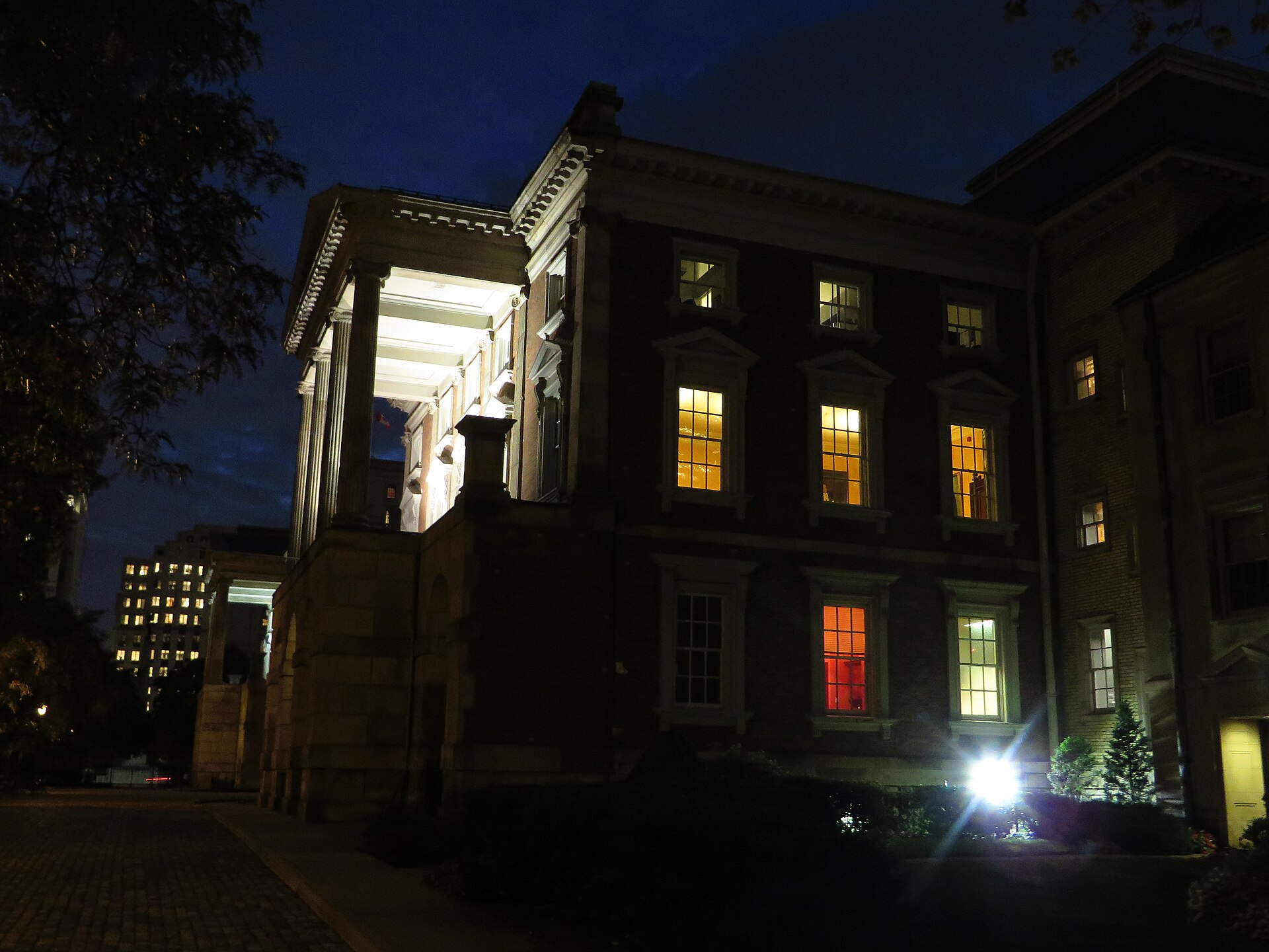 Osgoode Hall, the landmark Toronto building housing courts and legal institutions, representing the judicial context for court records and legal documents.