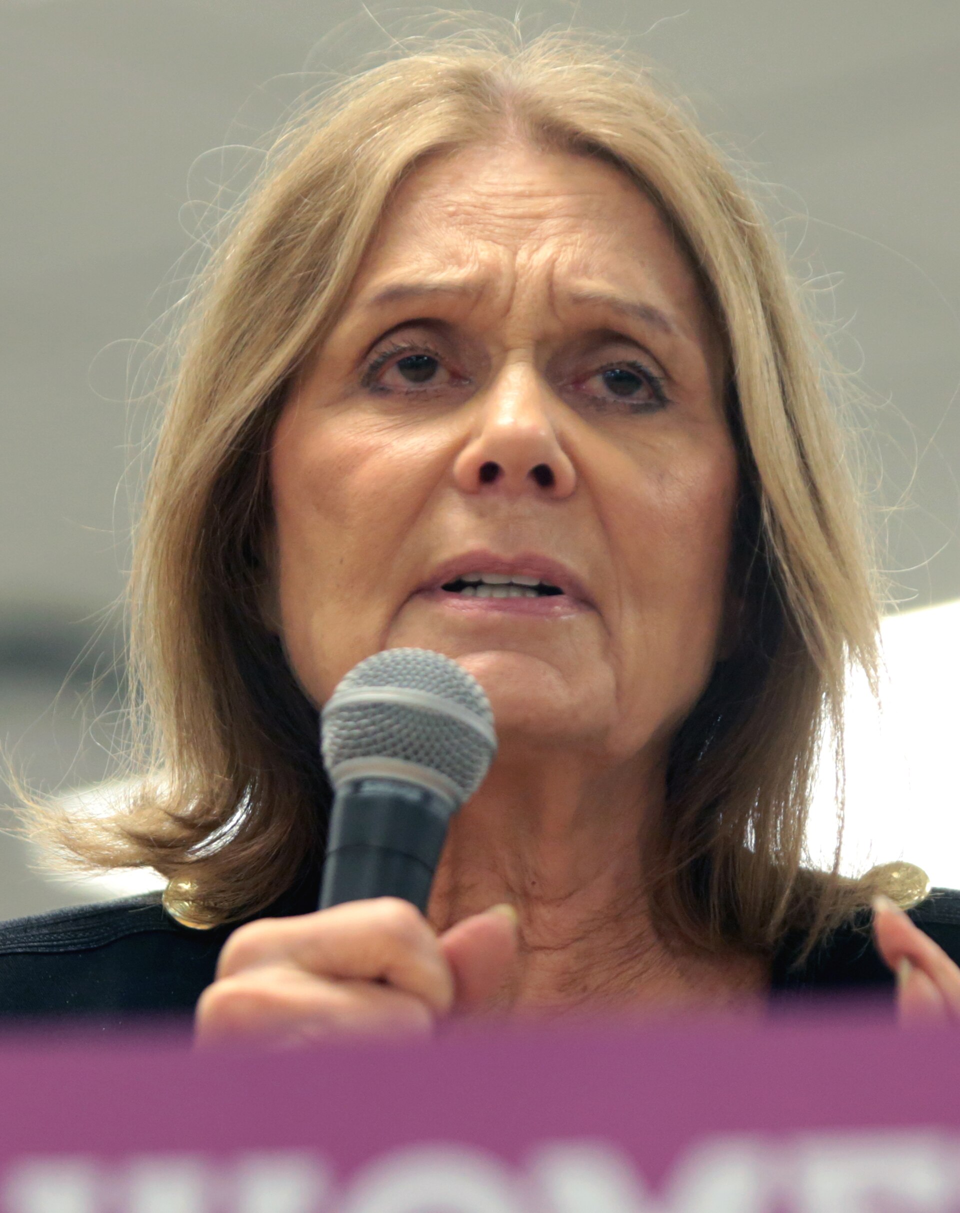 Portrait of Gloria Steinem, American feminist leader and co‑founder of Ms. magazine.