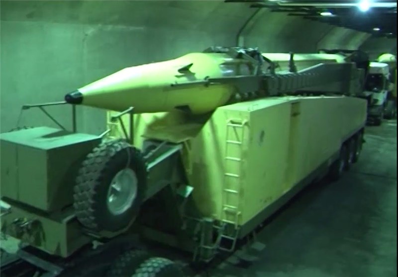 An underground missile facility in Iran — a so‑called 'missile city' showing infrastructure associated with ballistic missiles.