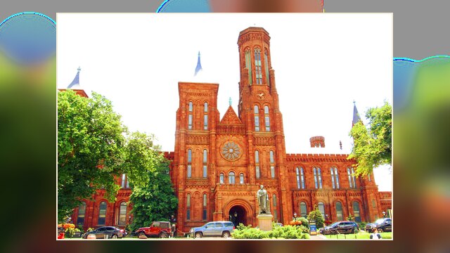 The Smithsonian Institution Building (the Castle) in Washington, D.C.