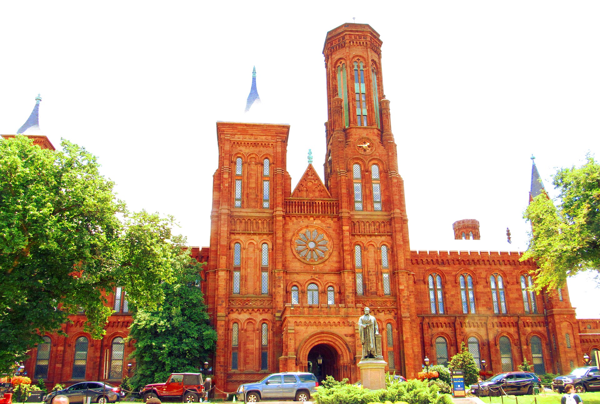 The Smithsonian Institution Building (the Castle) in Washington, D.C.