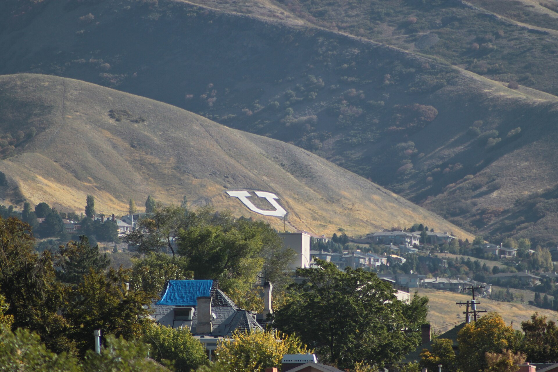 University of Utah campus (view from LDS Conference Center)