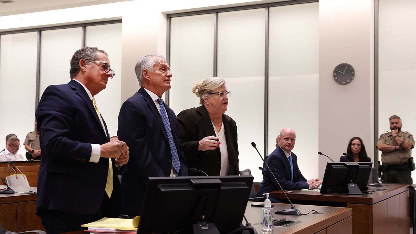 Tyler Robinson’s defense team during court proceedings